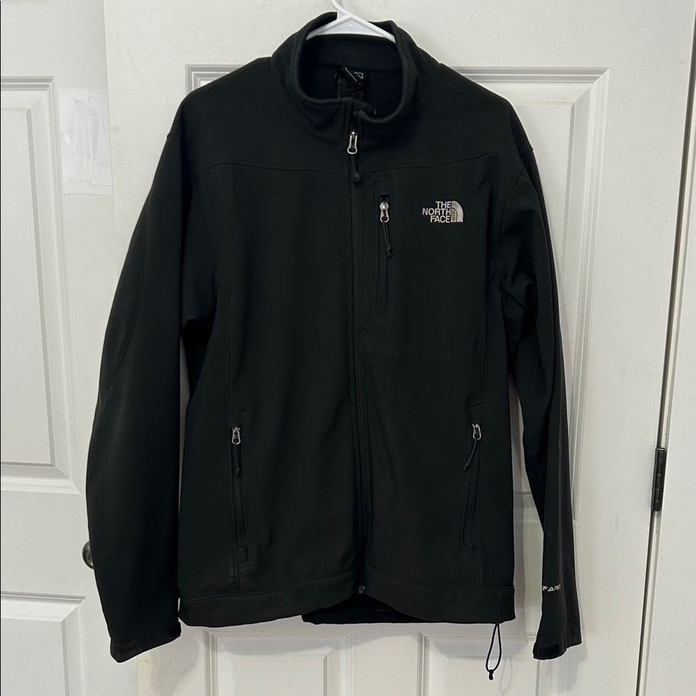 The North Face Apex Barrier Softshell Men's Jacket size large black nylon jacket